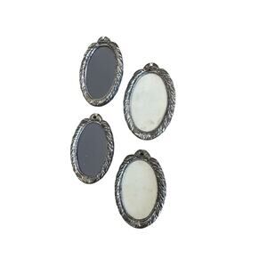 Photo pendent charm ornament necklace vintage oval jewelry locket romantic gift